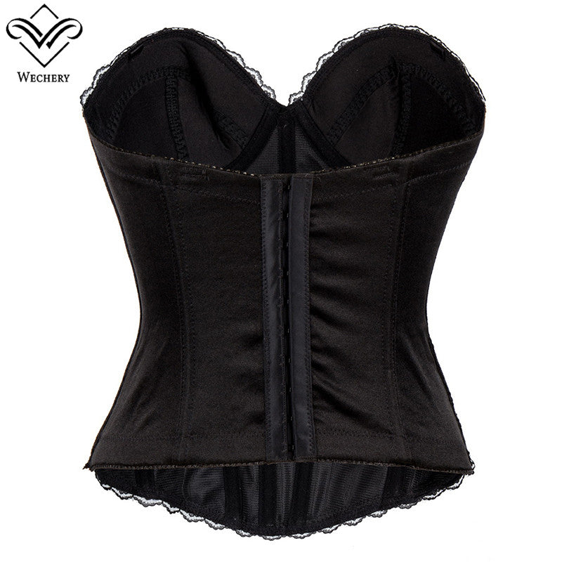 Women Steampunk Top Corset Skull