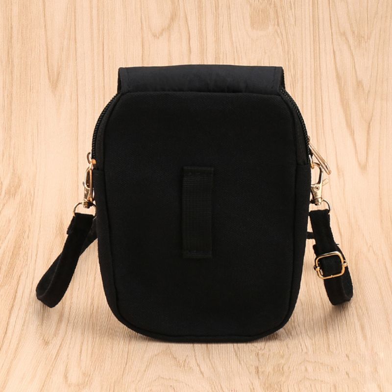 Women Skull Rose Handbag Canvas Embroidery Ethnic Shoulder Bag