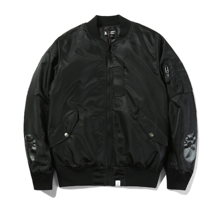 Best Version Mastermind Japan MMJ Street Brand Dark Style Women Men Ma1 Bomber Jacket Coat Skull Embroider Men Jackets