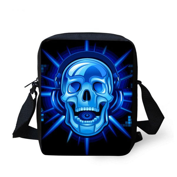 3D Skull Casual Shoulder Bags For Women Small Messenger Bag Woman Handbags Mini Cross-body Bag Mini Mochila Infantil