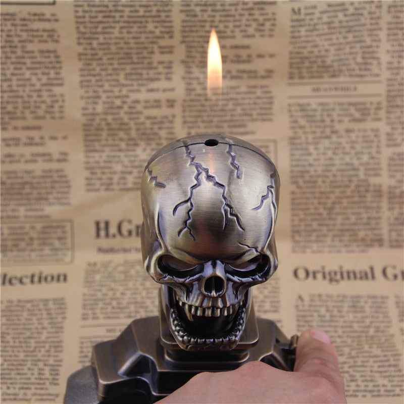 ASHTRAY WITH LIGHTER flame.Arts and crafts gift ideas for friends birthday|ashtray metal