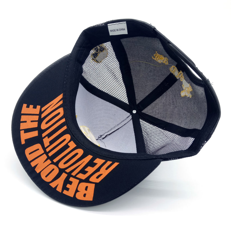 Unisex Hip Hop Hats Skull Metal Plain Snapback Caps Men Casual Outdoor Sun Hat Baseball Cap Flat-brimmed Hat