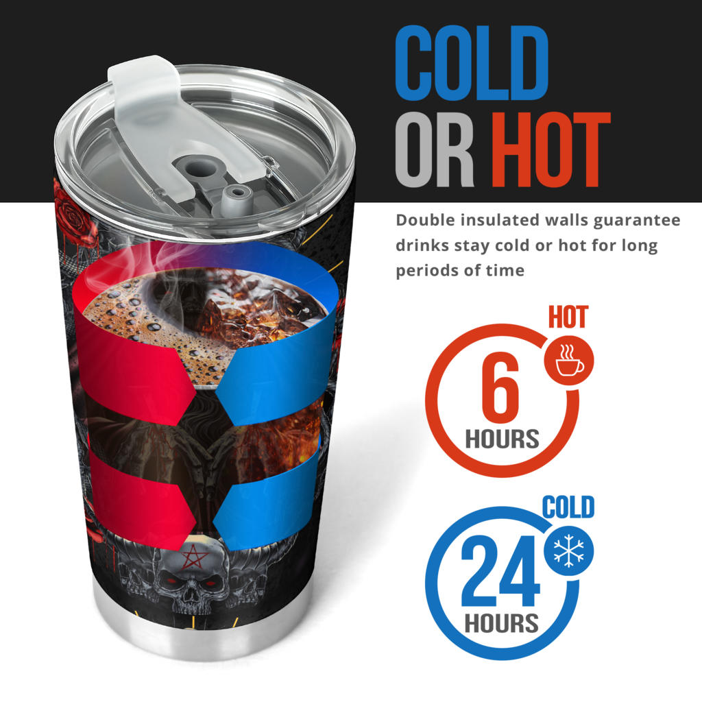 Punisher skull freezer Mug, grim reaper tumbler cup mug, skull in fire jumbo Mug, grim reaper jumbo Mug, evil tumblr, halloween mug