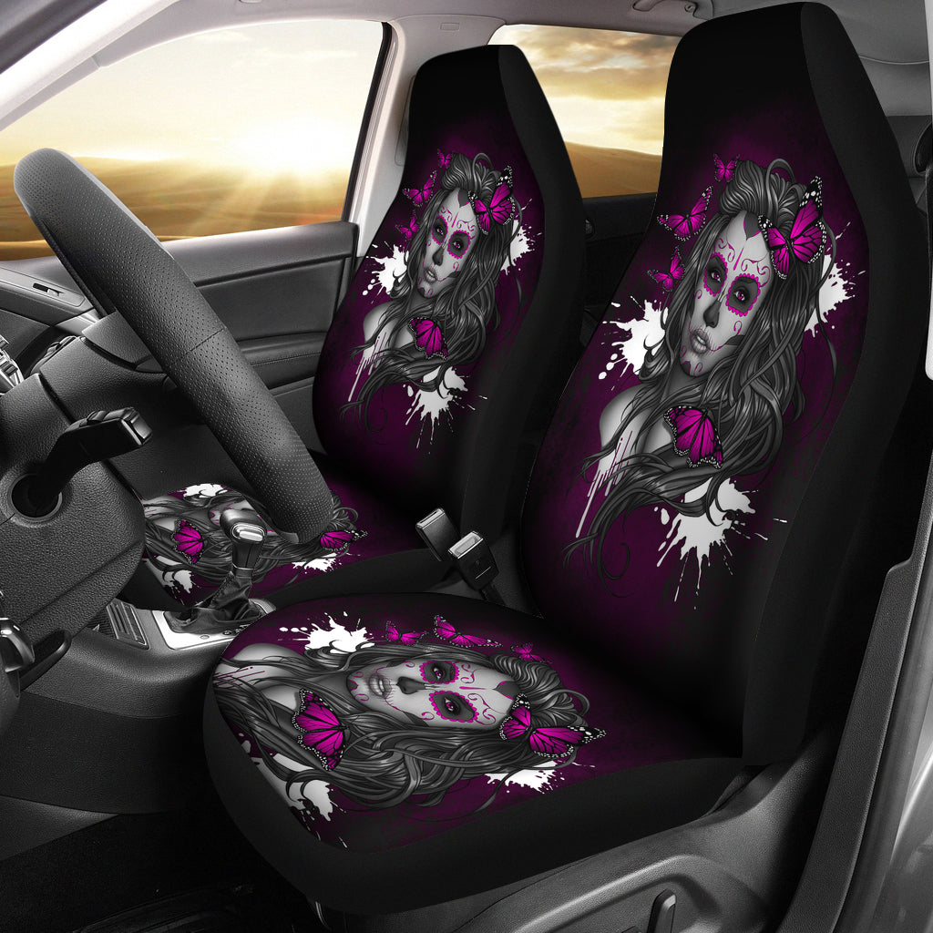 Set of 2 - Beautiful girls - Car seat covers.
