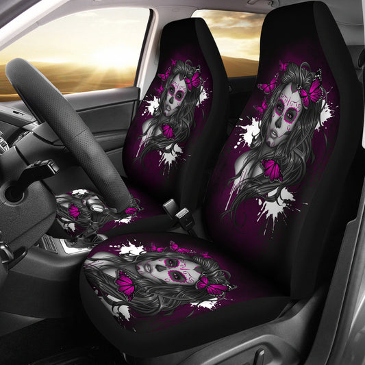 Set of 2 - Beautiful girls - Car seat covers.
