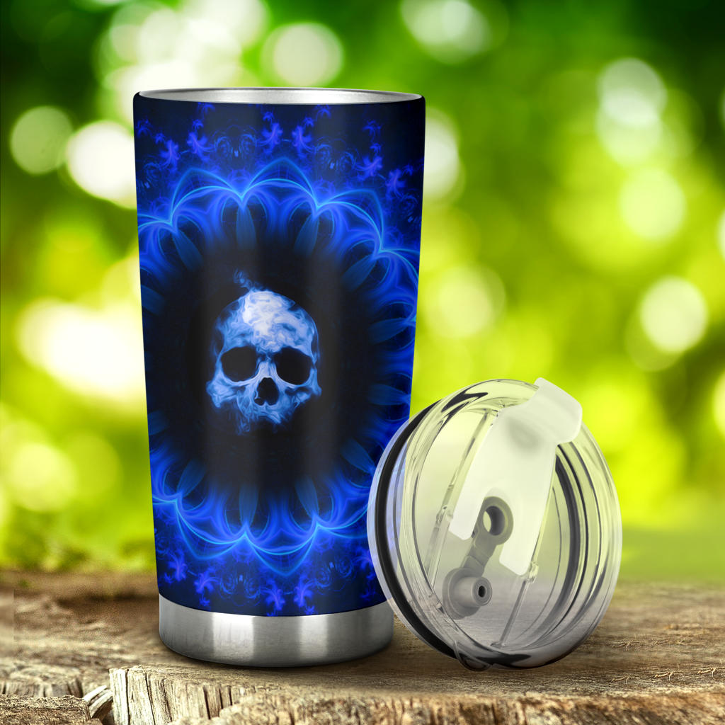 Death skull cup, evil tumbler, horror tumblr, grim reaper tumblr, punisher skull beer mug, motorcycle skull jumbo Mug, grim reaper tumbler
