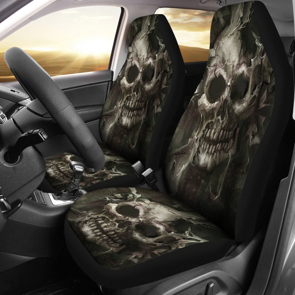 Set 2 Skull seat covers
