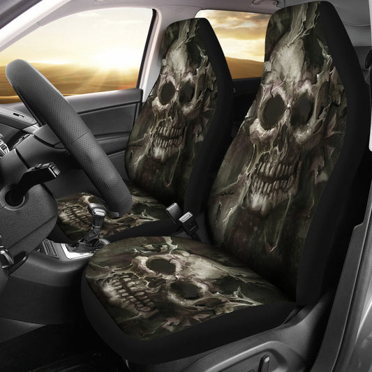 Set 2 Skull seat covers