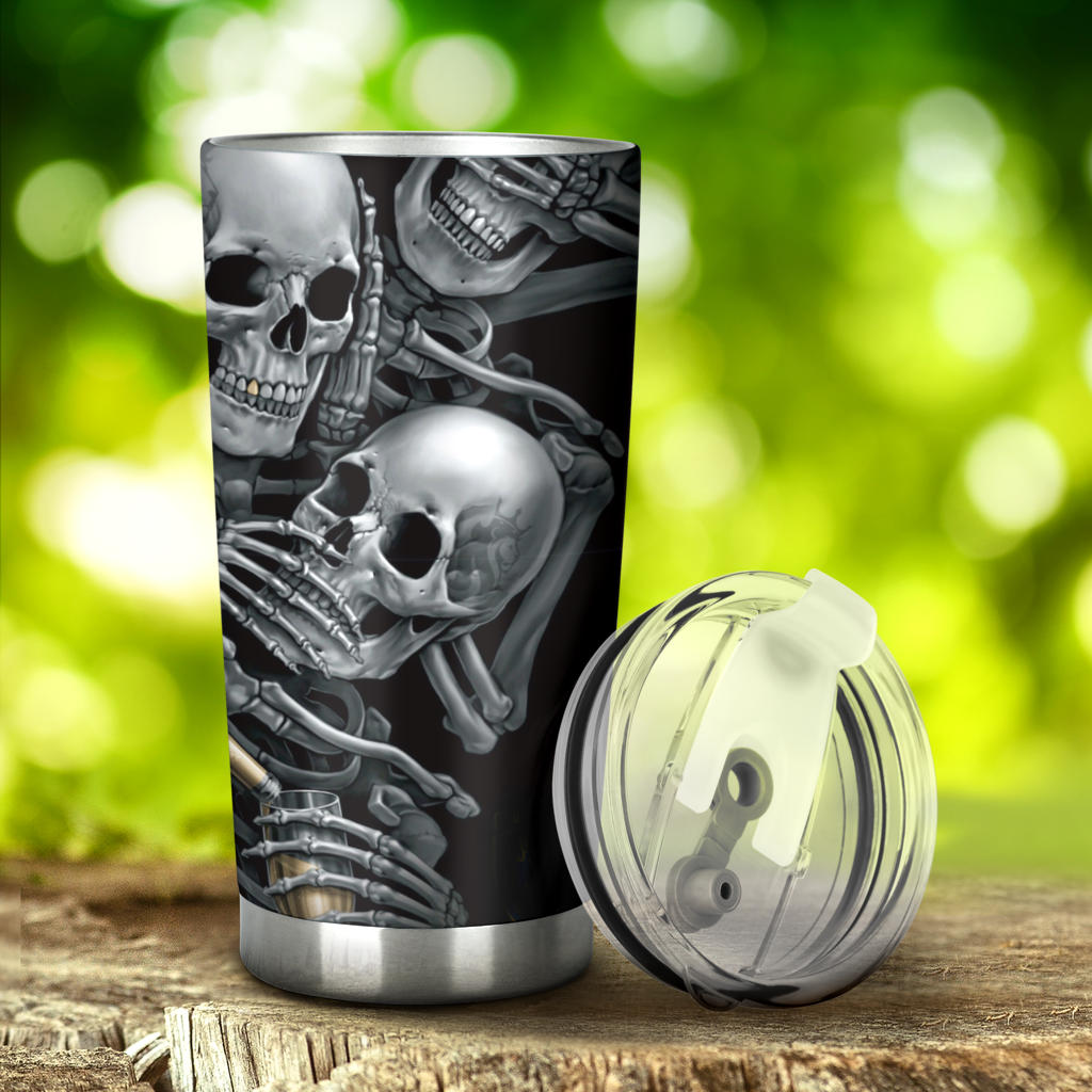 No See No hear No speak Tumbler mug cup