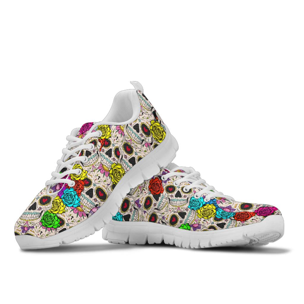 Sugar skull sneakers