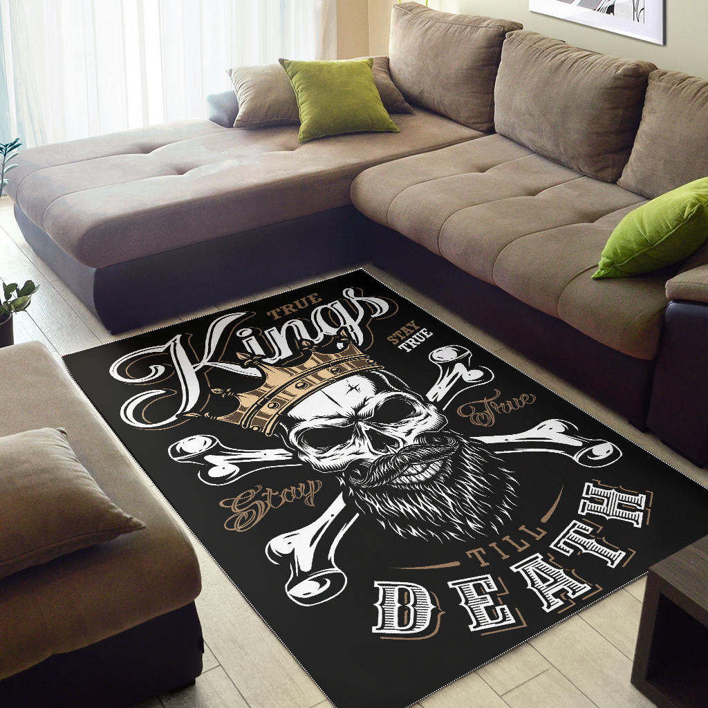 King skull are rug skull mat carpet