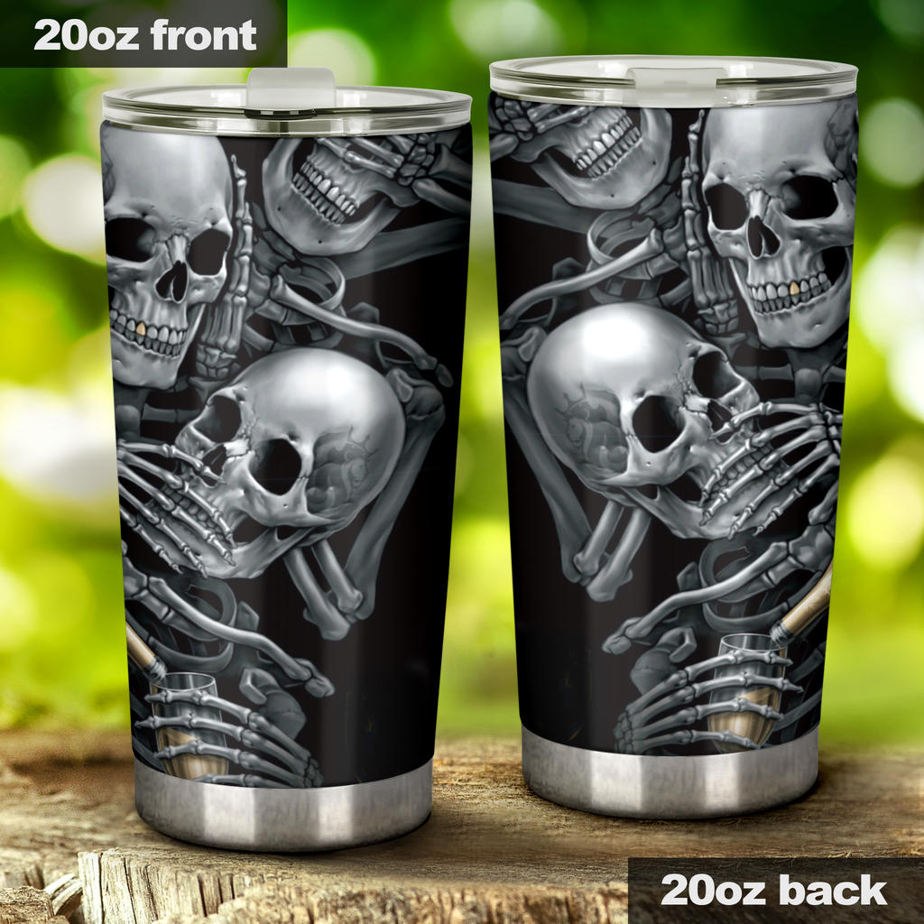 No See No hear No speak Tumbler mug cup