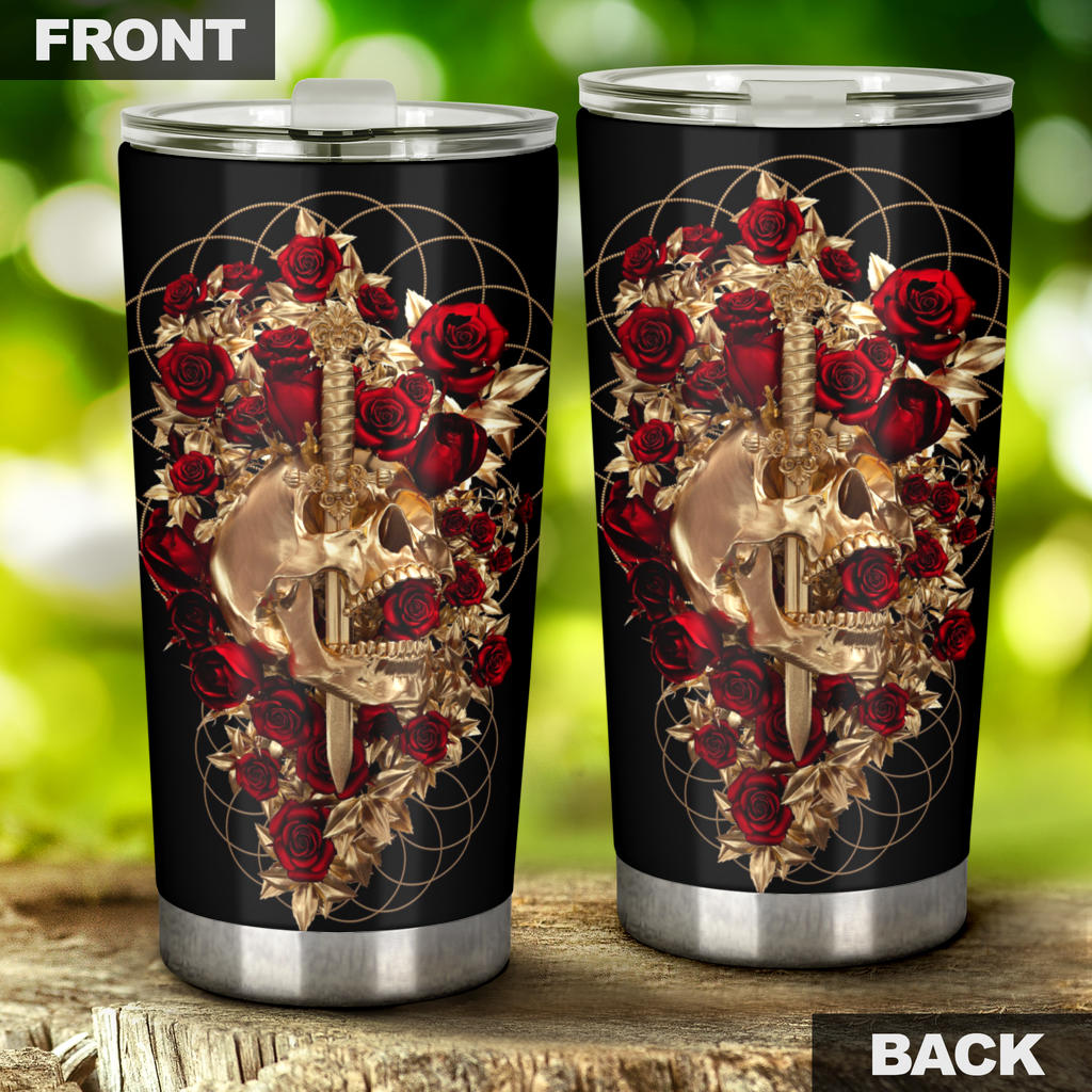 Sword skull tumbler