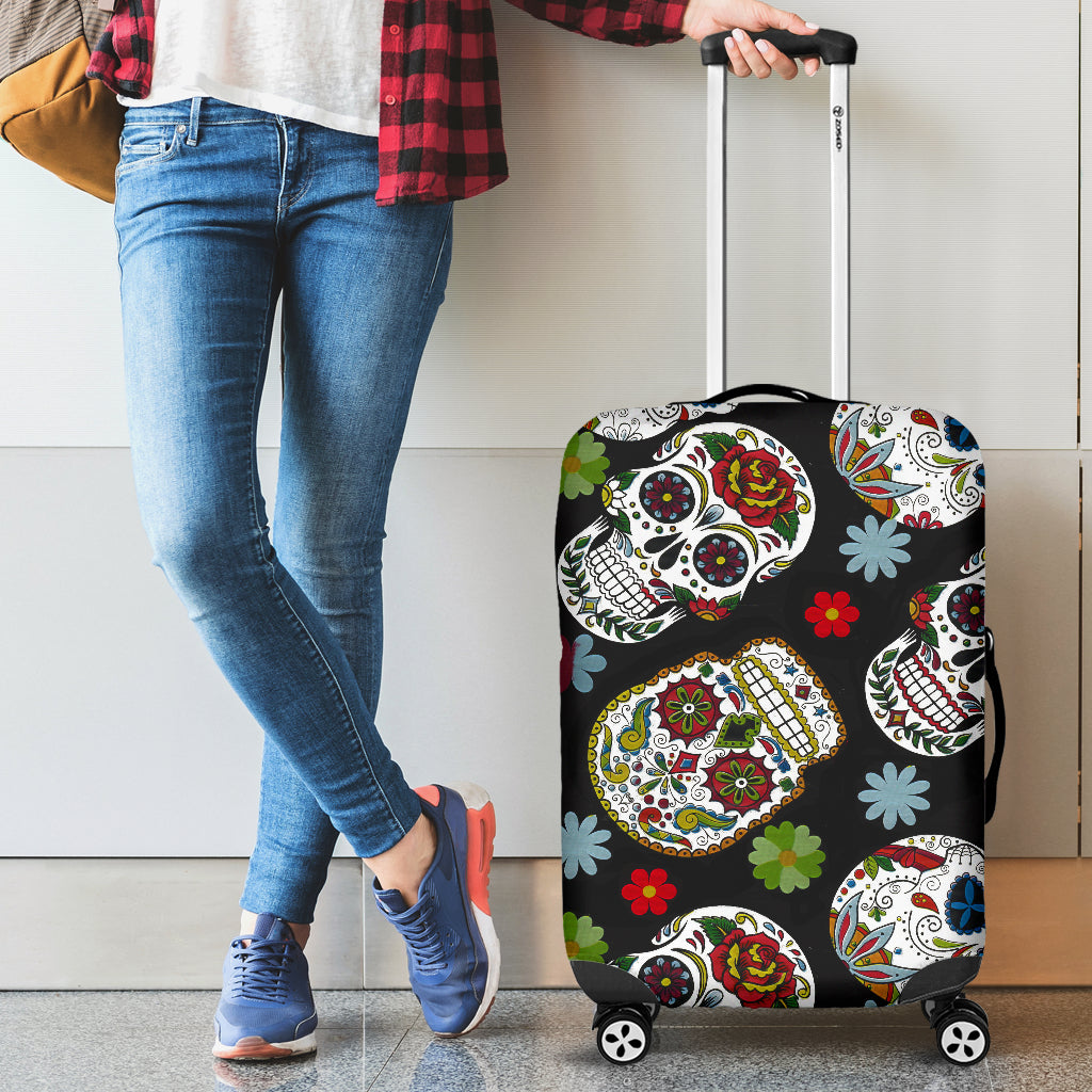 Luggage Covers - Sugar skulls