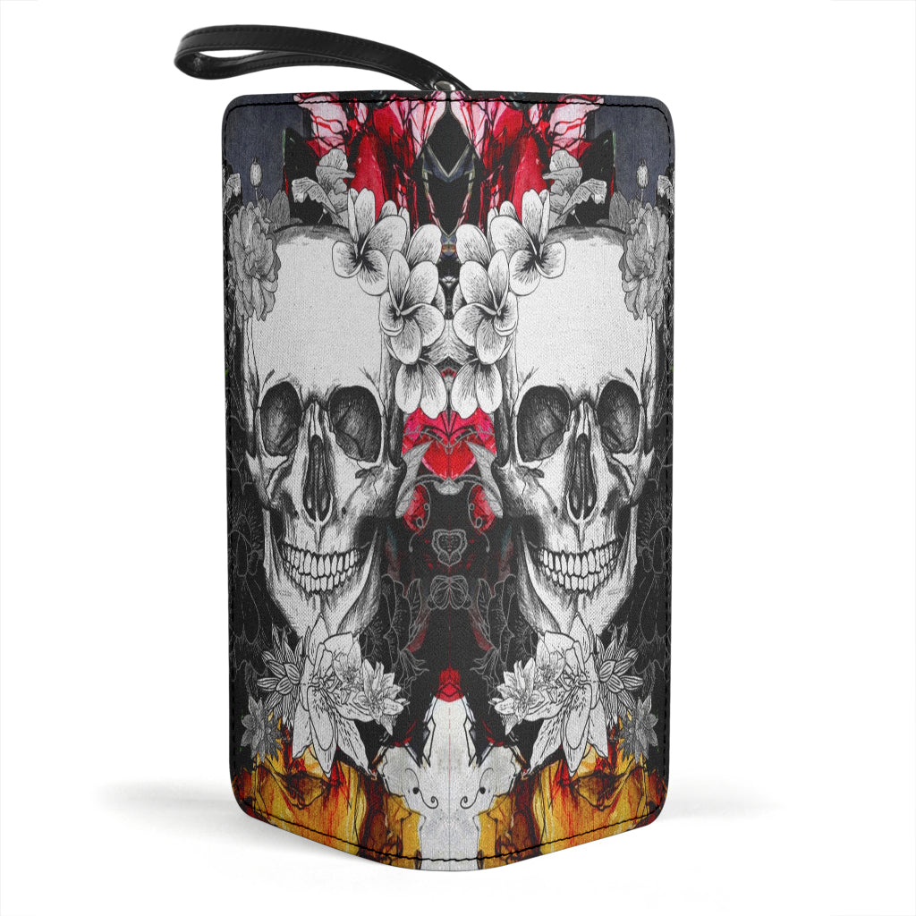 Sugar skull purse wallet