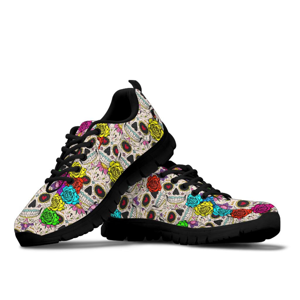 Sugar skull sneakers