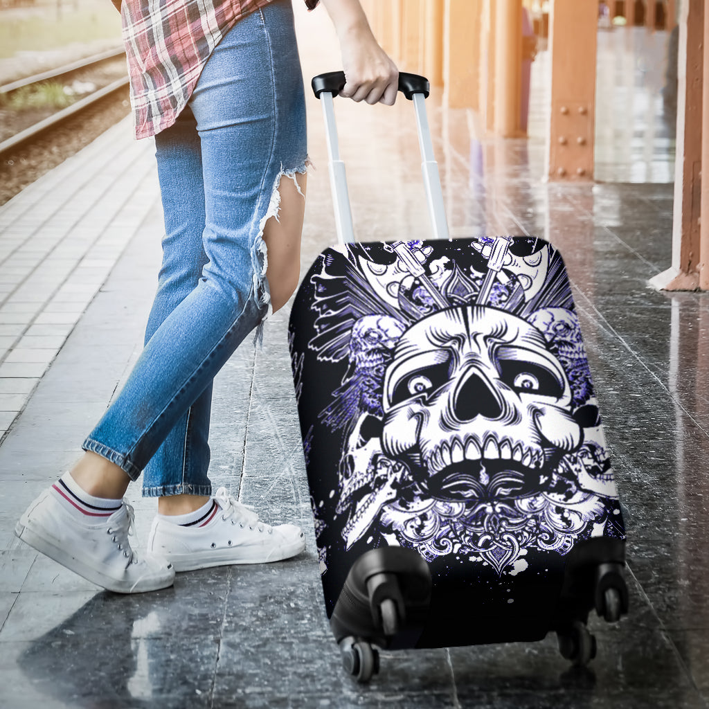 Luggage Covers - Suitcase cover - Awesome Skulls