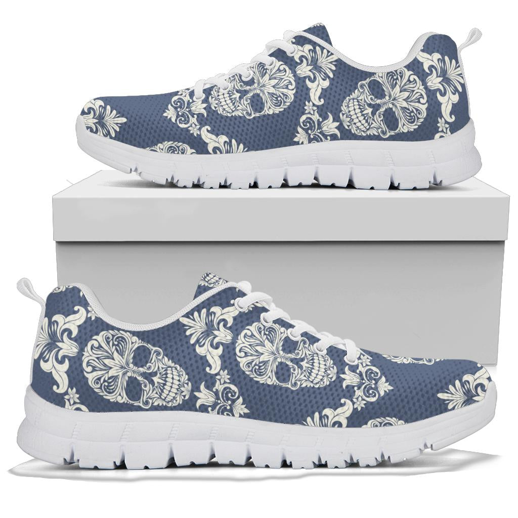 Black Sugar skull sneakers shoes