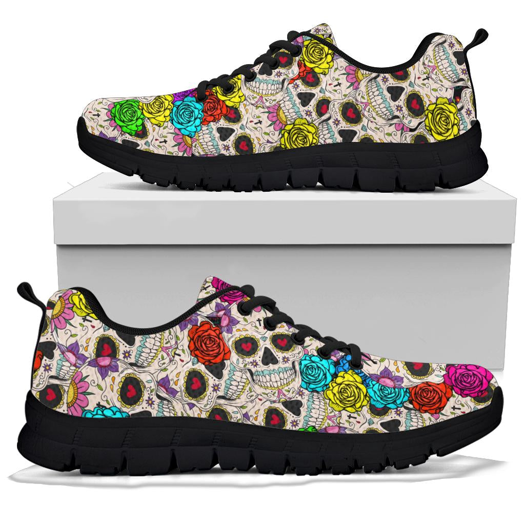 Sugar skull sneakers