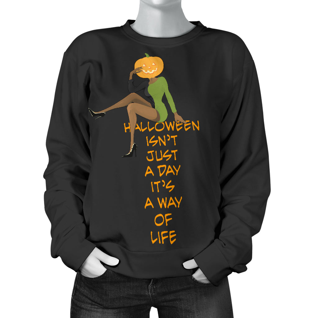 Women's Sweater Halloween is a Way of Life