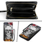 Sugar skull purse wallet
