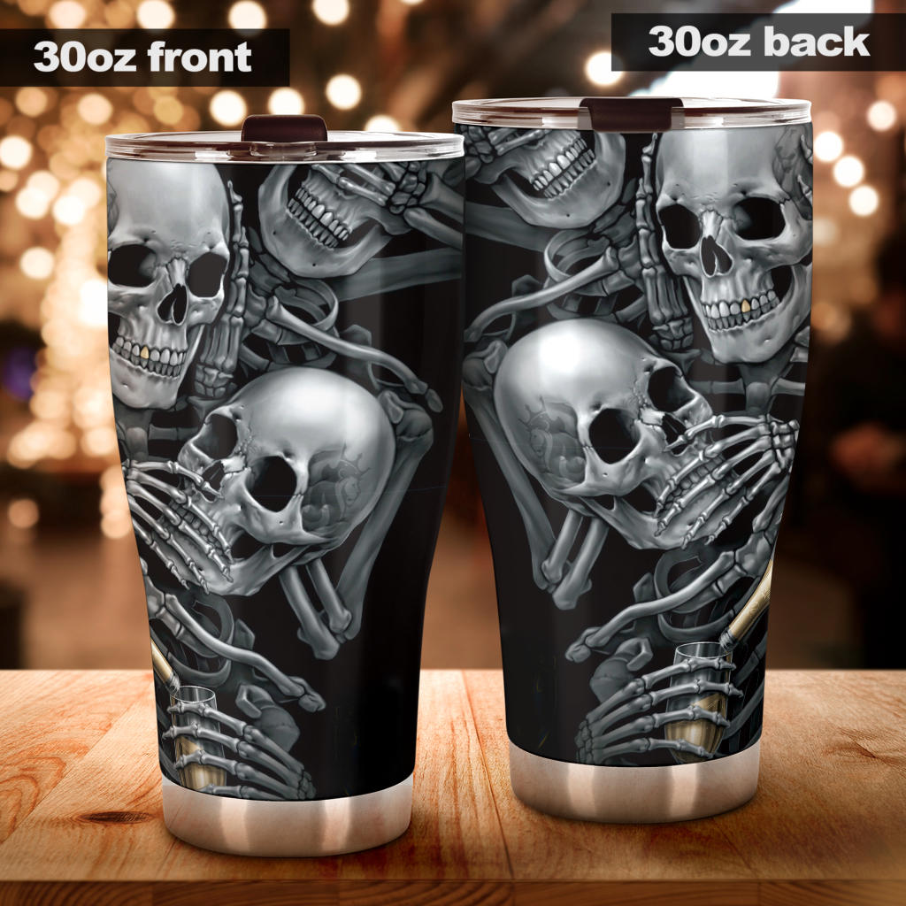 No See No hear No speak Tumbler mug cup