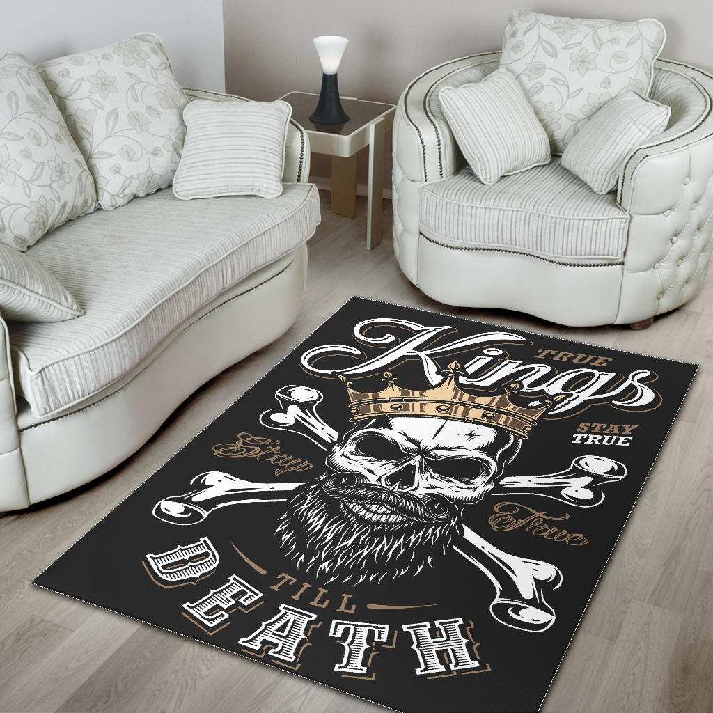 King skull are rug skull mat carpet