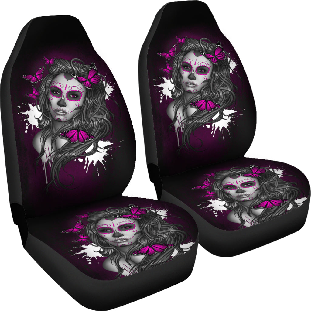 Set of 2 - Beautiful girls - Car seat covers.