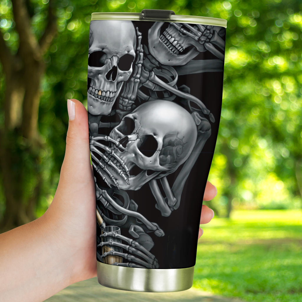 No See No hear No speak Tumbler mug cup