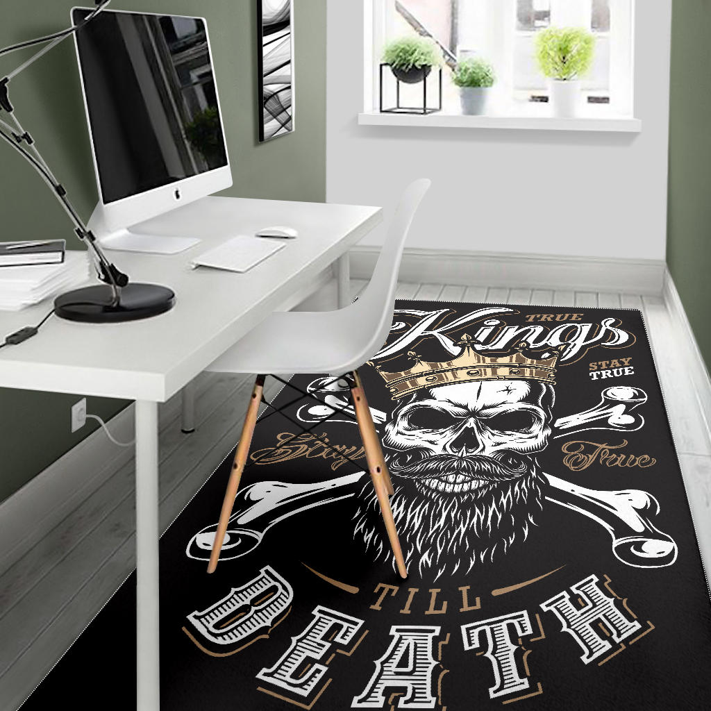 King skull are rug skull mat carpet