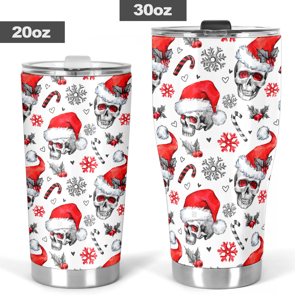 Skeleton tumbler, gothic skull jumbo Mug, punisher skull mug, biker skull travel mug, skeleton beer mug, evil coffee mug, skeleton coffee mug