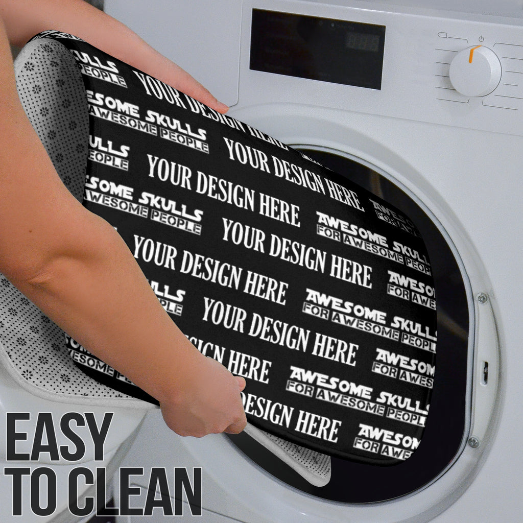 Custom design Print on demand Bathroom rug mat set