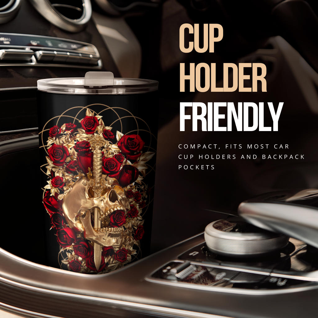 Sword skull tumbler