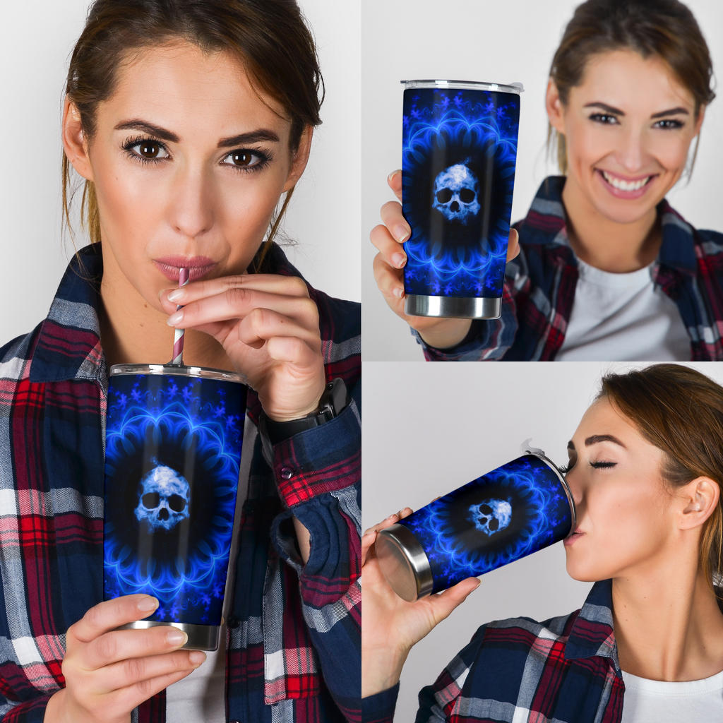 Death skull cup, evil tumbler, horror tumblr, grim reaper tumblr, punisher skull beer mug, motorcycle skull jumbo Mug, grim reaper tumbler