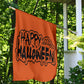 Happy Halloween 2 (Orange) - Halloween Flag