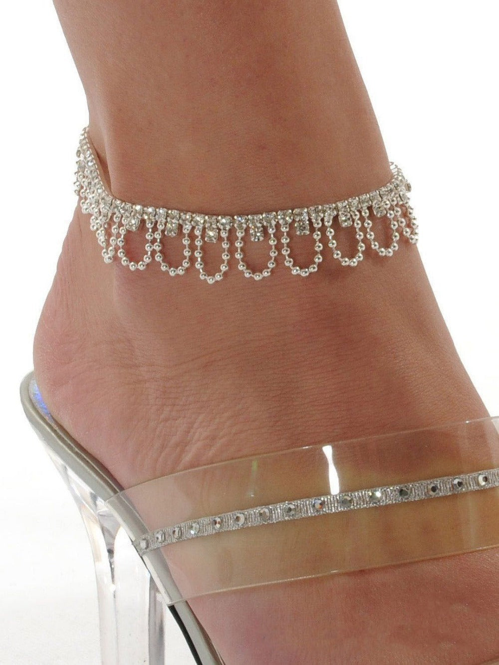 Hot selling 1 pc Sexy Charming Crystal Rhinestone Foot Chain Anklet Ankle Bracelet Diamante