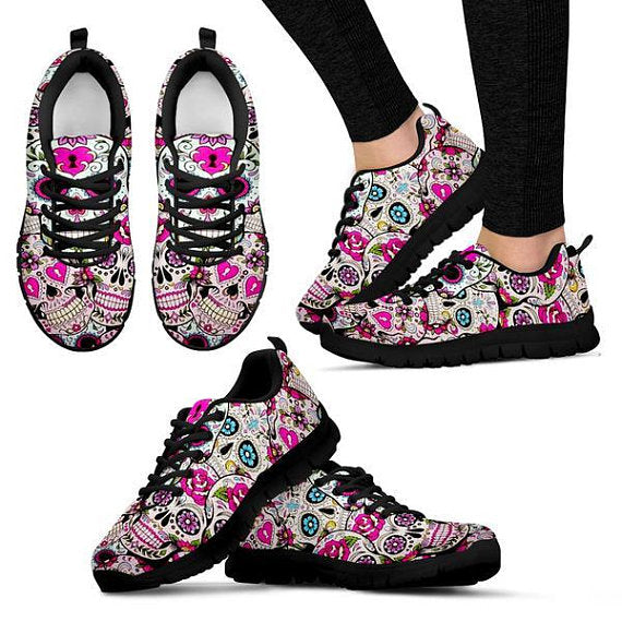 Party Skulls Custom Sneakers/Running Shoes/Trainers