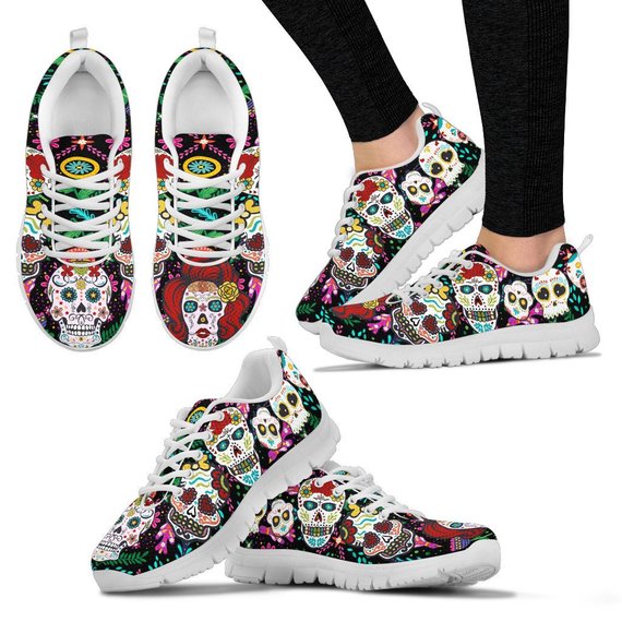 Sugar Skull Lovers Sneakers