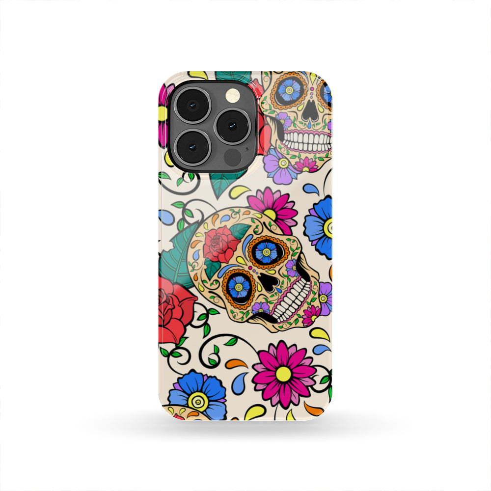 Sugar skulls phone case