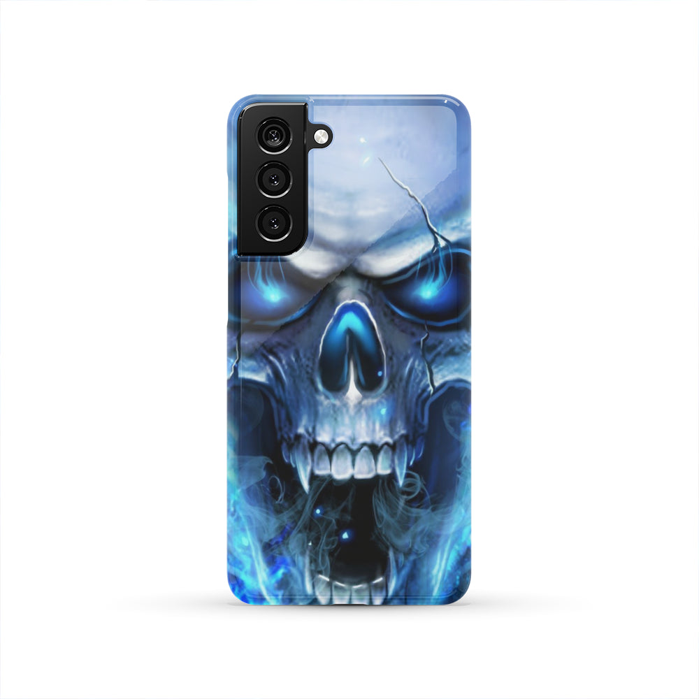 Blue skull phone case - all model