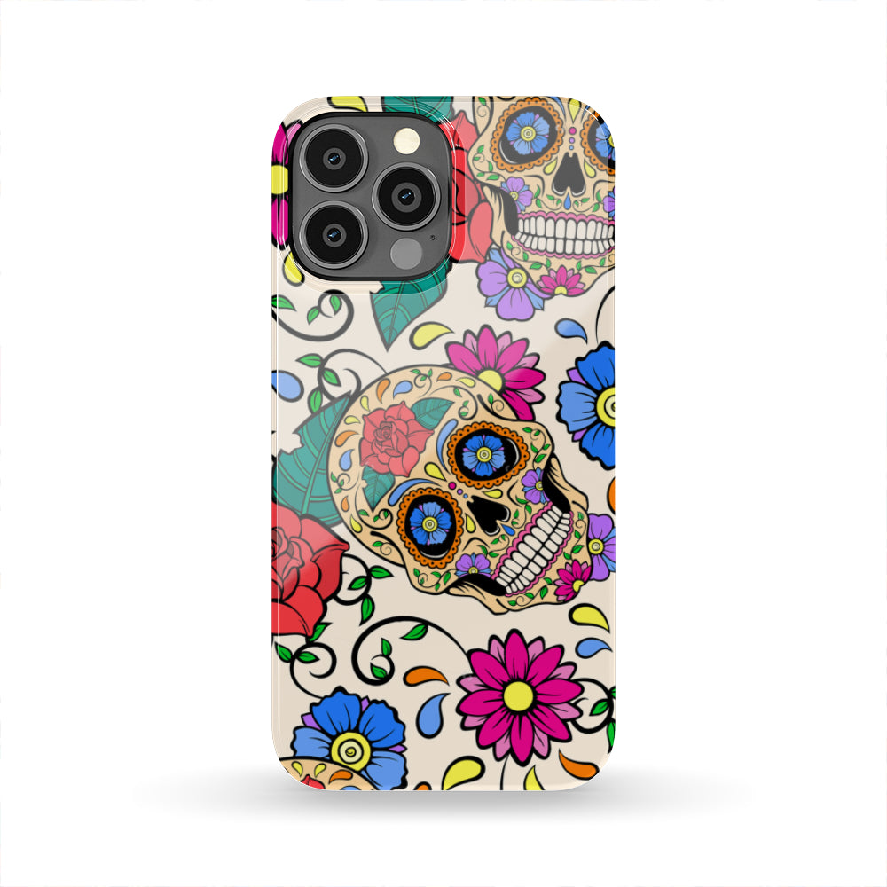 Sugar skulls phone case
