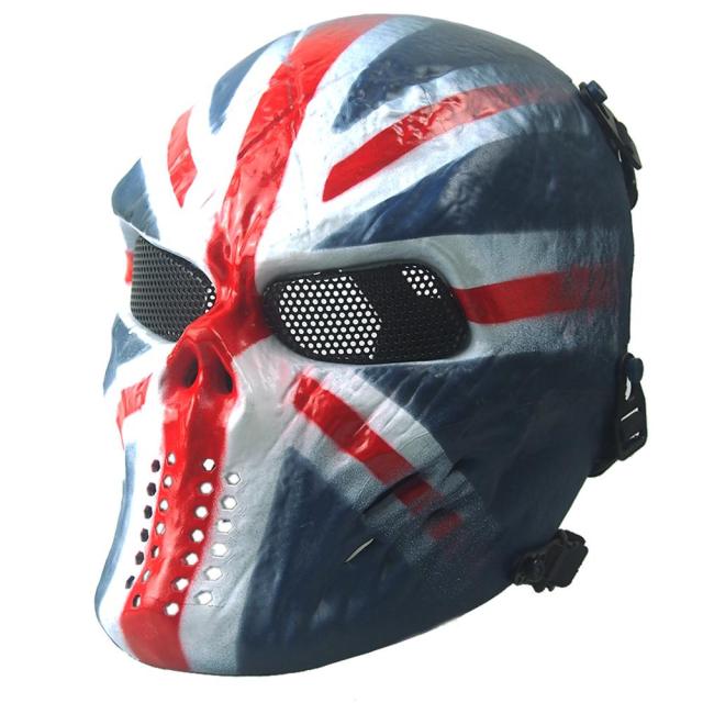 Military Phantom Camouflage Hunting Mask Party Cosplay Movie Props Tactical Wargame Rifle BB Gun Paintball Airsoft Accessories