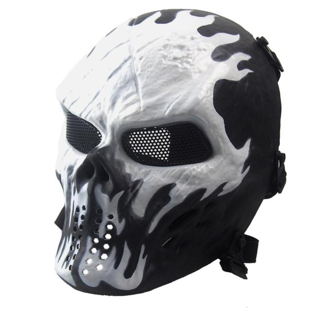 Military Phantom Camouflage Hunting Mask Party Cosplay Movie Props Tactical Wargame Rifle BB Gun Paintball Airsoft Accessories