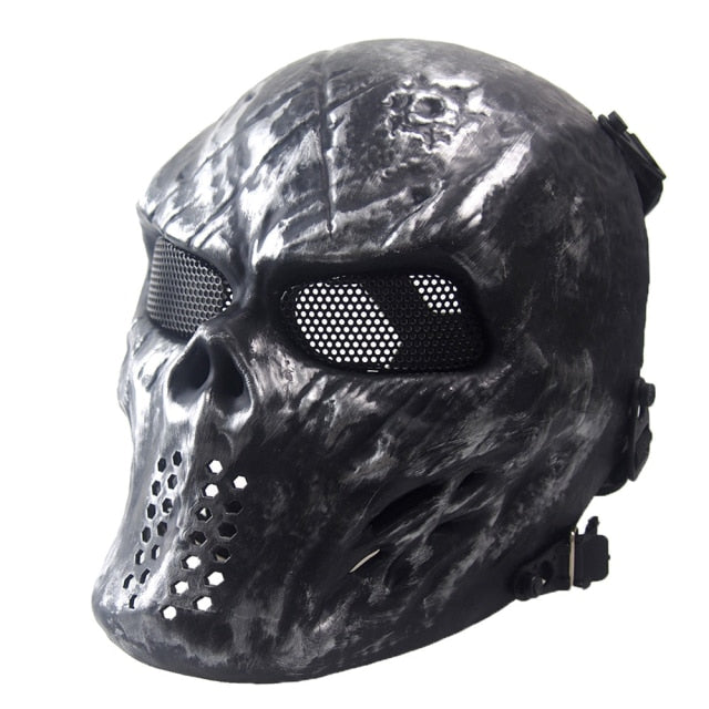 Military Phantom Camouflage Hunting Mask Party Cosplay Movie Props Tactical Wargame Rifle BB Gun Paintball Airsoft Accessories