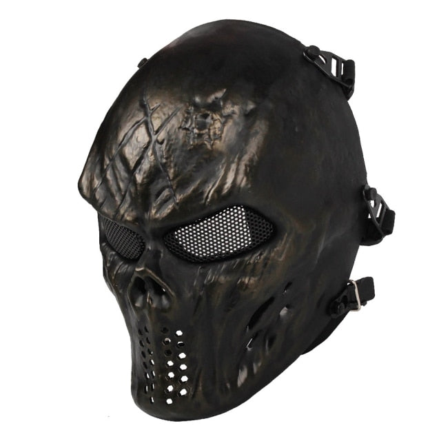 Military Phantom Camouflage Hunting Mask Party Cosplay Movie Props Tactical Wargame Rifle BB Gun Paintball Airsoft Accessories