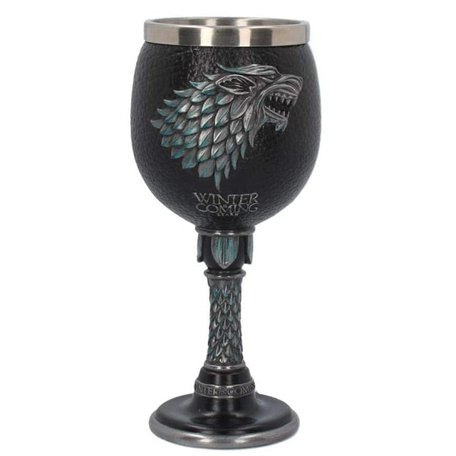 Mugs and Cups Creative 3D Coffee Beer Mugs Drinkware Cup Beer Drinkware Cups  King In The North Stainless Steel Cup