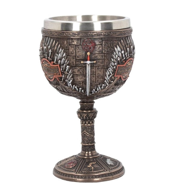 Mugs and Cups Creative 3D Coffee Beer Mugs Drinkware Cup Beer Drinkware Cups  King In The North Stainless Steel Cup