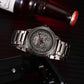 Fashion 3D SKULL Men Watches Top Brand Luxury Retro Leather Casual Quartz Wrist Watches Date Clock