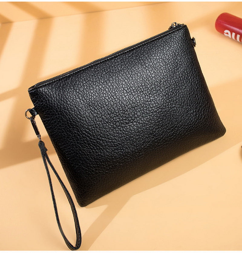DAEYOTEN Famous Brands Men's Clutch Handbag Rivets Decoration Envelope Bag Unisex Pu Leather Handbags 2019 Free Shipping ZM0379
