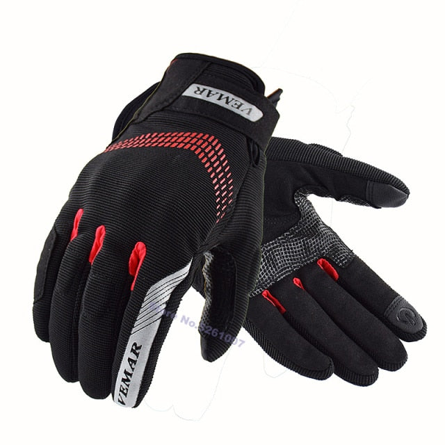 Summer Breathable Motorcycle Gloves Motorbike Scooter Riding Street Moto MTB ATV Bike Cycling Gloves For Men Woman Unisex